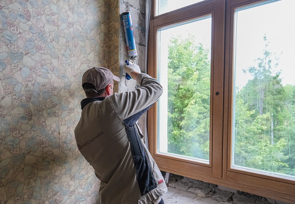 Как установить пластиковое окно в деревянный дом самому